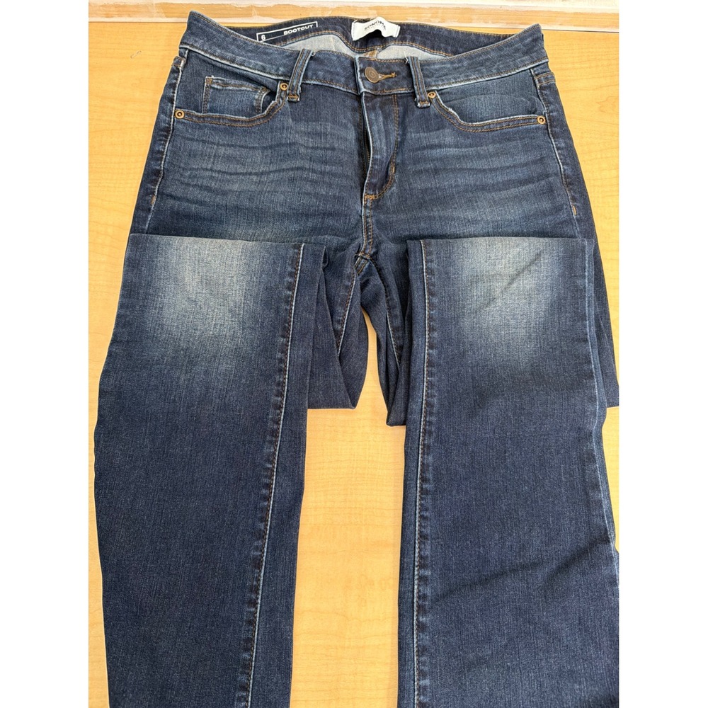 Sonoma Goods For Life Womens Dark Wash Bootcut Jeans Blue Size 6 Denim